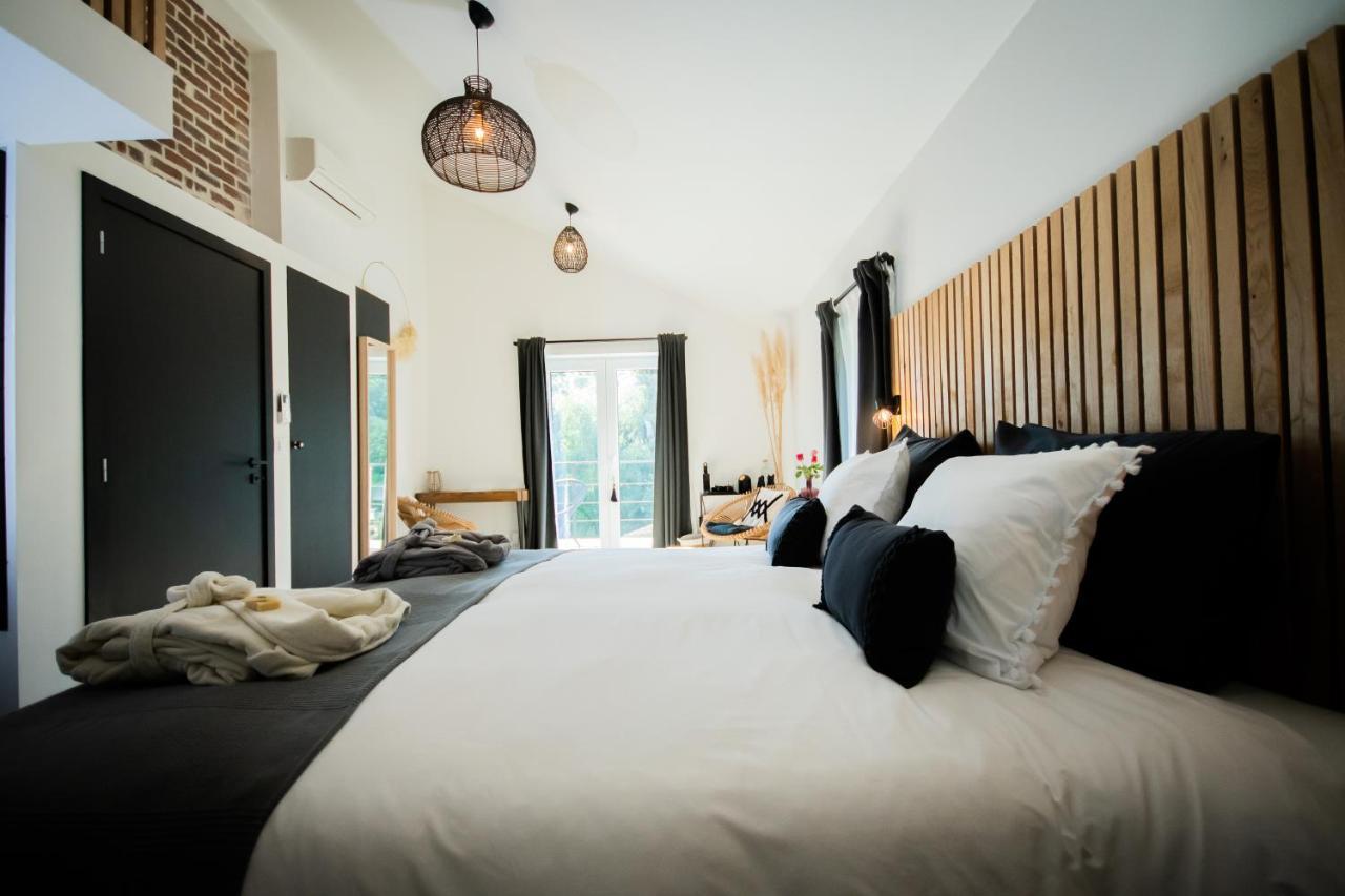 Au Calme De Hosdent Bed & Breakfast Braives Ngoại thất bức ảnh